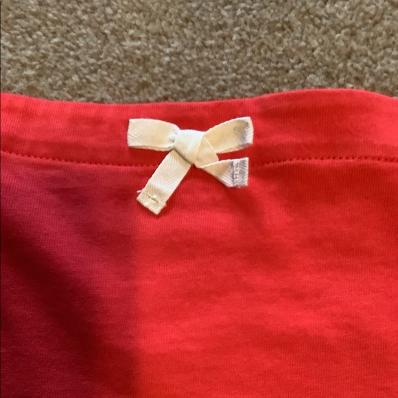Kate Spade Broome Street Essential Tee with Bow Size L - Picture 3 of 6